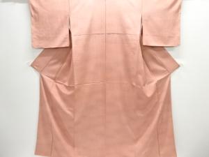 作家物　のり散らし模様一つ紋小紋着物